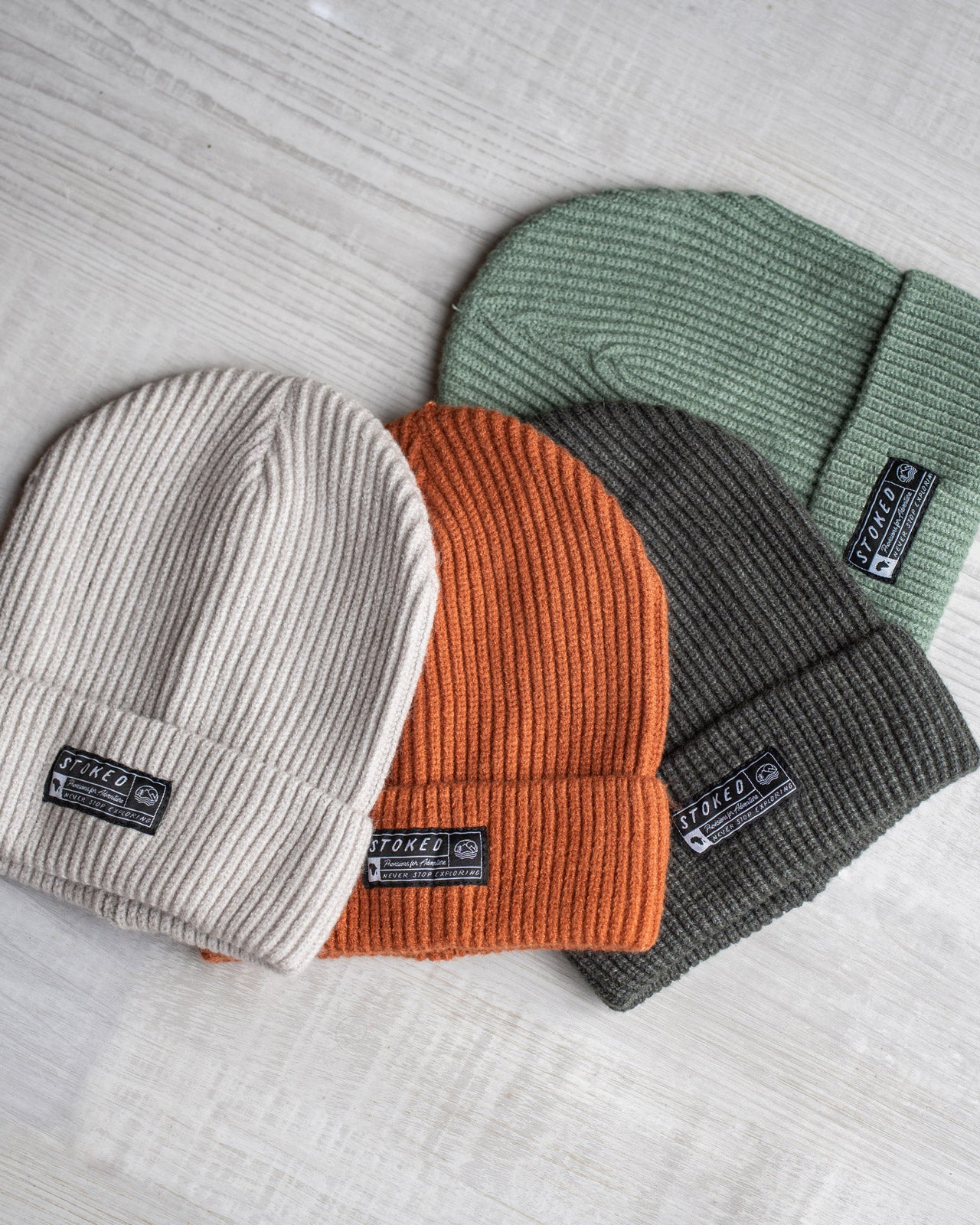 The Nomad Beanie - Sage Green - Stokedthebrand. Lifestyle products for outdoor adventures. Made in South Africa