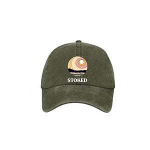 Stoked Cap - Olive - Stokedthebrand. Lifestyle products for outdoor adventures. Made in South Africa