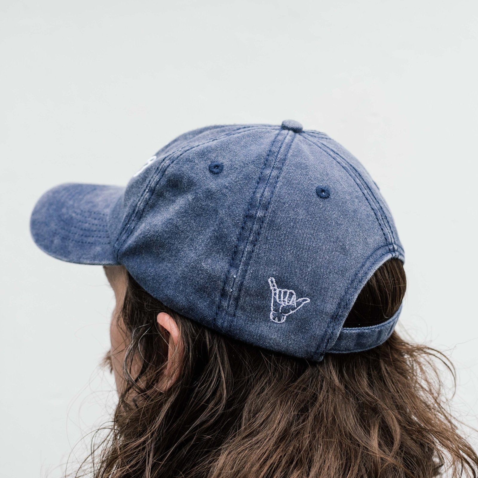 The Stoked Washed Navy Cap - Stokedthebrand. Lifestyle products for outdoor adventures. Made in South Africa