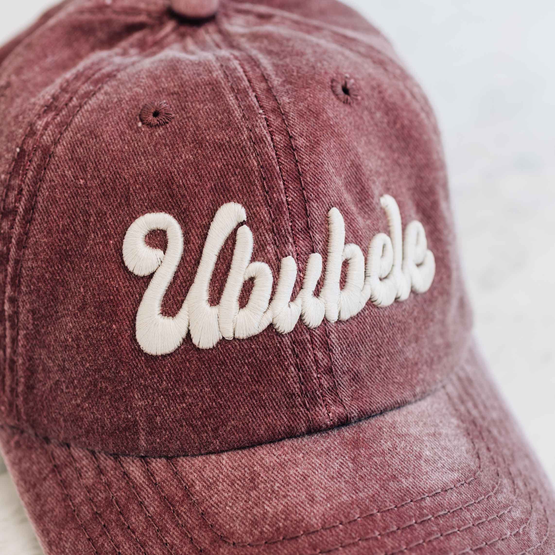 INANI • Ububele Maroon Cap - Stokedthebrand. Lifestyle products for outdoor adventures. Made in South Africa